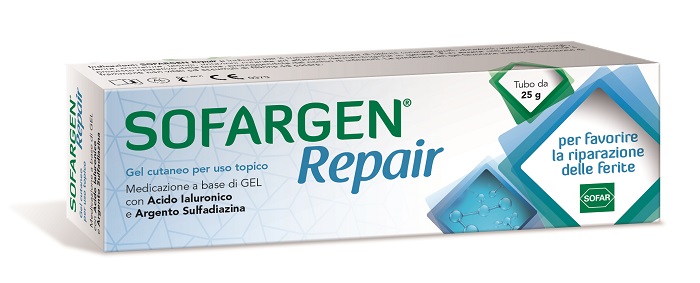 MEDICAZIONE SOFARGEN GEL ACIDO IALURONICO E ARGENTO SULFADIAZINA TUBETTO 25 G - Farmacia Murachelli Di Putelli dr. Giovanni
