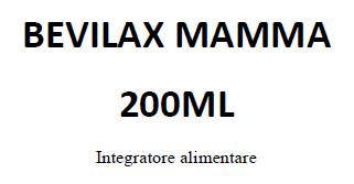 BEVILAX MAMMA 200 ML - Farmacia Murachelli Di Putelli dr. Giovanni