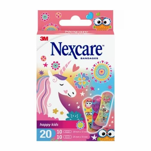 CEROTTO NEXCARE HAPPY KIDS MAGIC BAMBINE 20 PEZZI - Farmacia Murachelli Di Putelli dr. Giovanni