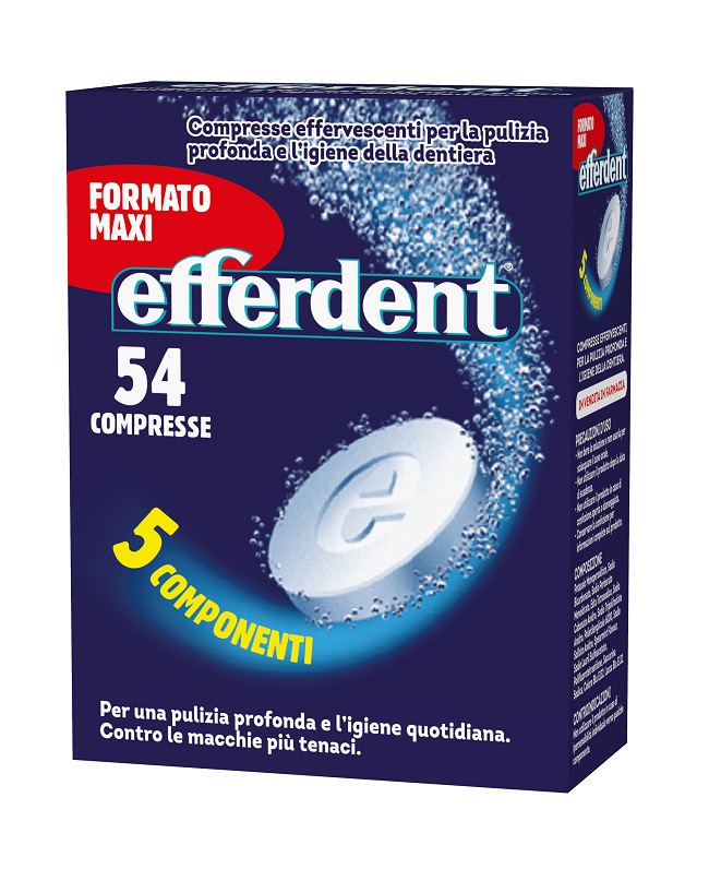 EFFERDENT 54 COMPRESSE EFFERVESCENTI - Farmacia Murachelli Di Putelli dr. Giovanni