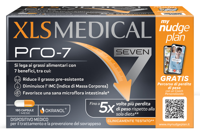 XLS MEDICAL PRO 7 180 CAPSULE - Farmacia Murachelli Di Putelli dr. Giovanni