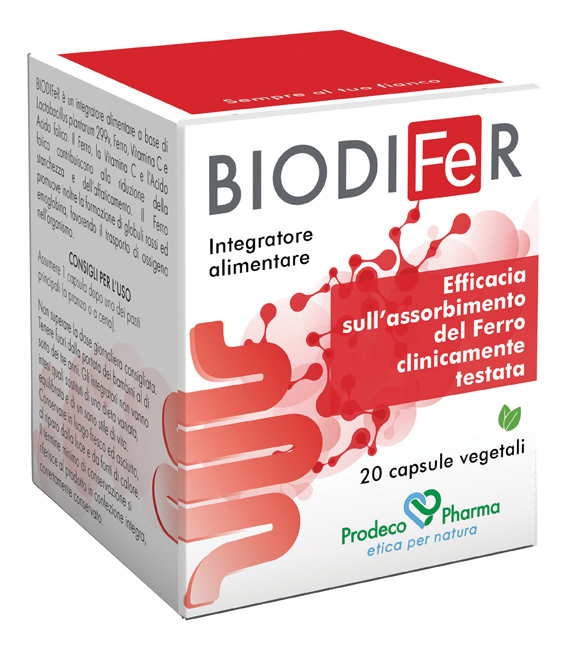 BIODIFER 20 CAPSULE VEGETALI - Farmacia Murachelli Di Putelli dr. Giovanni