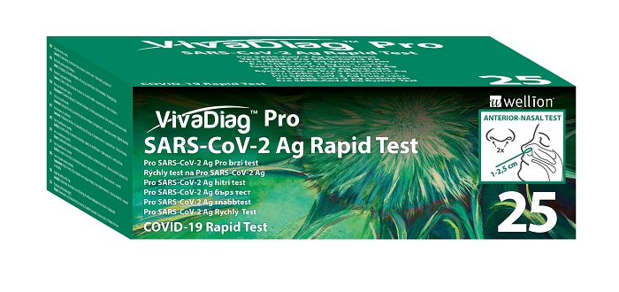 TEST ANTIGENICO RAPIDO COVID-19 VIVADIAG PRO DETERMINAZIONE QUALITATIVA ANTIGENI SARS-COV-2 IN TAMPONI NASALI/NASOFARINGEI/OROFARINGEI MEDIANTE IMMUNOCROMATOGRAFIA 25 PEZZI - Farmacia Murachelli Di Putelli dr. Giovanni