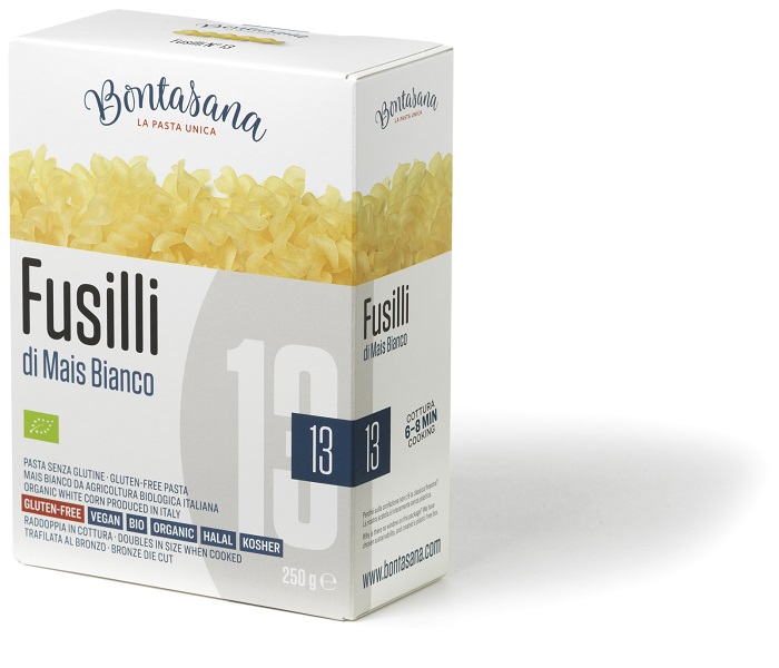 BONTASANA FUSILLI MAIS BIANCO 250 G - Farmacia Murachelli Di Putelli dr. Giovanni