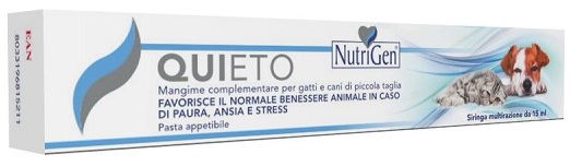 QUIETO PASTA CANI/GATTI 15 ML NUTRIGEN - Farmacia Murachelli Di Putelli dr. Giovanni