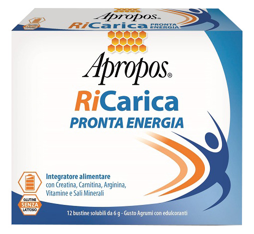 APROPOS RICARICA PRONTA ENERGIA 12 BUSTINE 6 G - Farmacia Murachelli Di Putelli dr. Giovanni