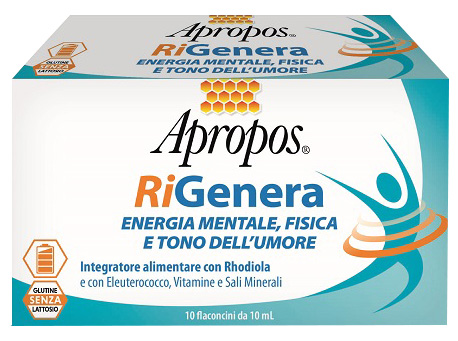 APROPOS RIGENERA ENERGIA FISICA E MENTALE 10 FLACONCINI 10 ML - Farmacia Murachelli Di Putelli dr. Giovanni