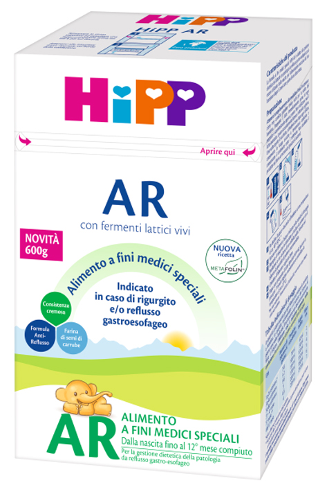 HIPP LATTE ANTIREFLUSSO CON METAFOLINA 600 G - Farmacia Murachelli Di Putelli dr. Giovanni