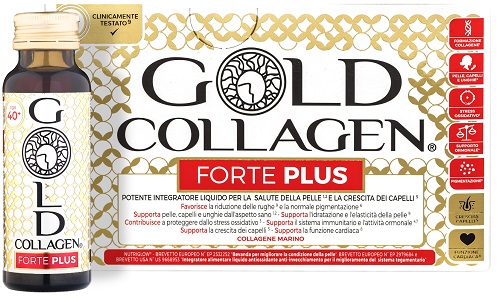 GOLD COLLAGEN FORTE PLUS 10 FLACONI DA 50 ML 5G COLLAGENE - Farmacia Murachelli Di Putelli dr. Giovanni