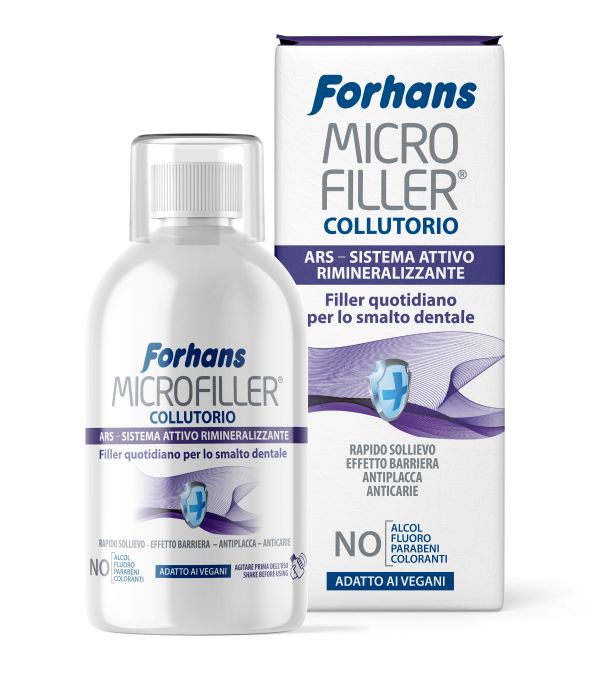 FORHANS MICROFILLER COLLUTORIO 500 ML - Farmacia Murachelli Di Putelli dr. Giovanni
