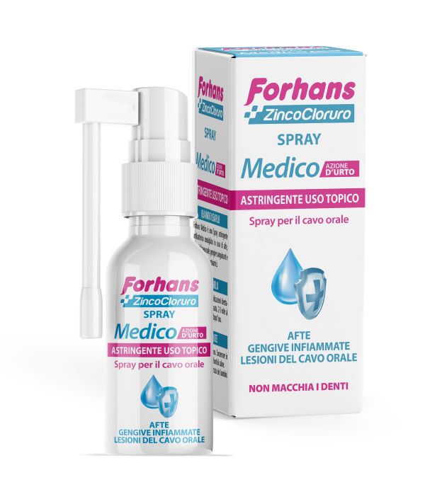 FORHANS MEDICO SPRAY 40 ML - Farmacia Murachelli Di Putelli dr. Giovanni
