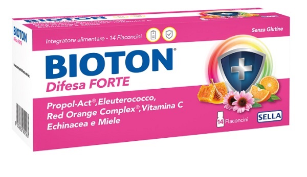 BIOTON DIFESA FORTE 14 FLACONCINI - Farmacia Murachelli Di Putelli dr. Giovanni