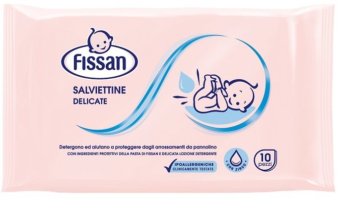 FISSAN SALVIETTE VIAGGIO 10 PEZZI - Farmacia Murachelli Di Putelli dr. Giovanni
