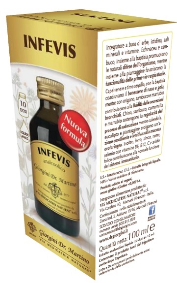 INFEVIS LIQUIDO ANALCOLICO 100 ML - Farmacia Murachelli Di Putelli dr. Giovanni