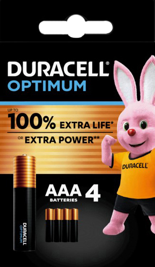 DURACELL OPTIMUM AAA B4 4 PEZZI - Farmacia Murachelli Di Putelli dr. Giovanni