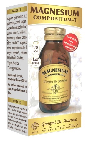 MAGNESIUM COMPOSITUM-T 140 PASTIGLIE - Farmacia Murachelli Di Putelli dr. Giovanni