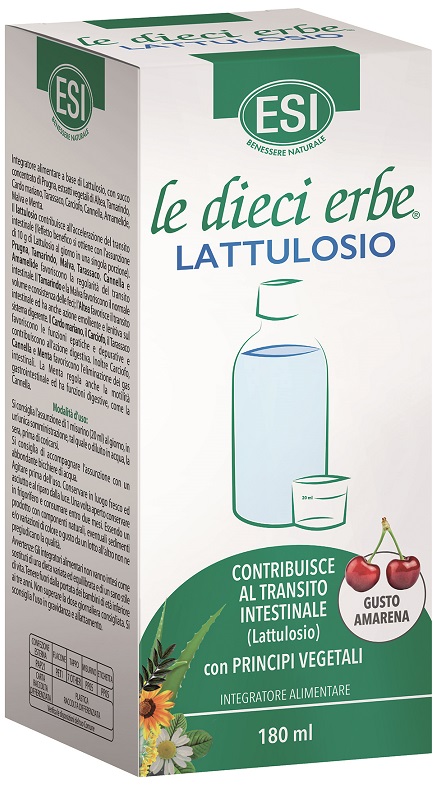 ESI LE DIECI ERBE LATTULOSIO 180 ML - Farmacia Murachelli Di Putelli dr. Giovanni