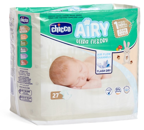 CHICCO PANNOLINI NEWBORN 27X6 - Farmacia Murachelli Di Putelli dr. Giovanni