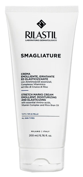 RILASTIL SMAGLIATURE CREMA EMOLLIENTE IDRATANTE ED ELASTICIZZANTE 200 ML - Farmacia Murachelli Di Putelli dr. Giovanni