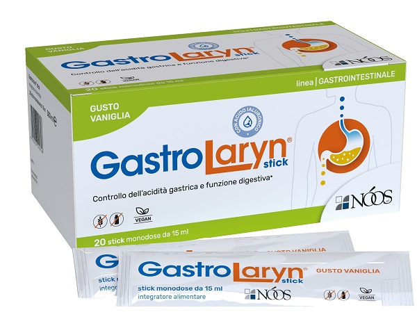 GASTROLARYN 20 STICK DA 15 ML GUSTO VANIGLIA SENZA GLUTINE SENZA LATTOSIO - Farmacia Murachelli Di Putelli dr. Giovanni