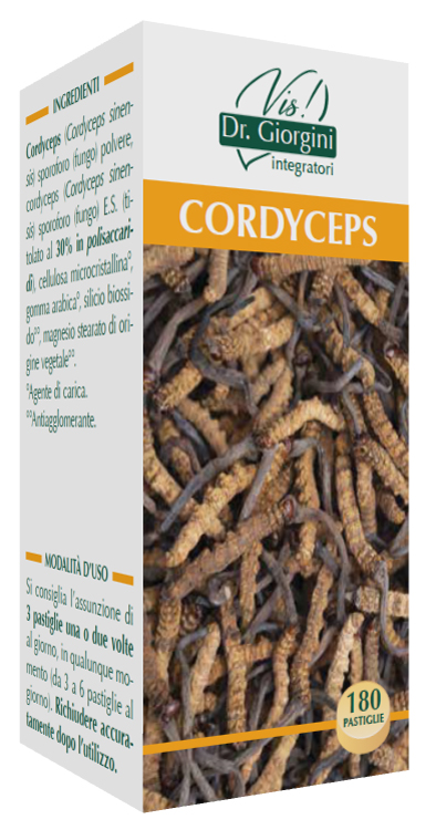 CORDYCEPS 180 PASTIGLIE - Farmacia Murachelli Di Putelli dr. Giovanni