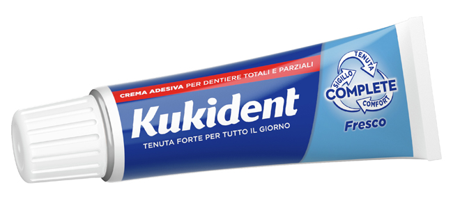 KUKIDENT FRESCO CREMA ADESIVA DENTIERE 40 G - Farmacia Murachelli Di Putelli dr. Giovanni
