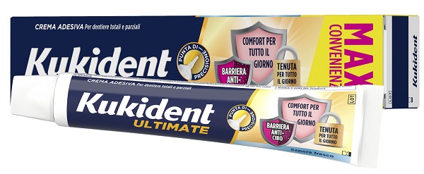 KUKIDENT ULTIMATE FRESCO CREMA ADESIVA 40 G - Farmacia Murachelli Di Putelli dr. Giovanni