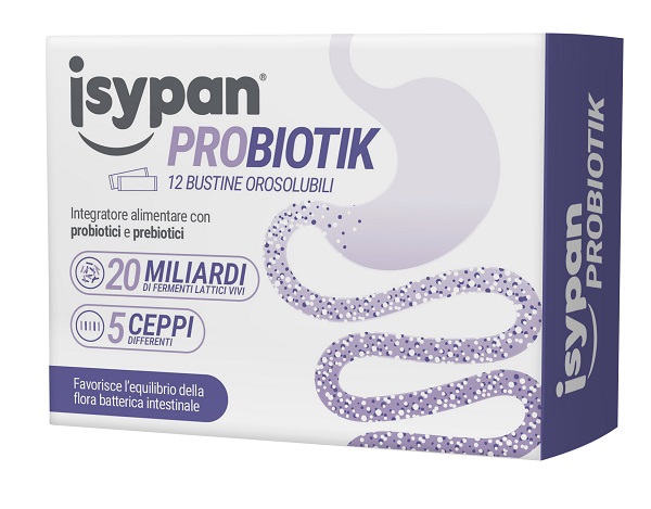 ISYPAN PROBIOTIK 12 BUSTINE OROSOLUBILI - Farmacia Murachelli Di Putelli dr. Giovanni