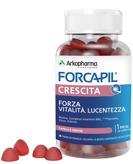 FORCAPIL CRESCITA 60 GOMMOSI - Farmacia Murachelli Di Putelli dr. Giovanni