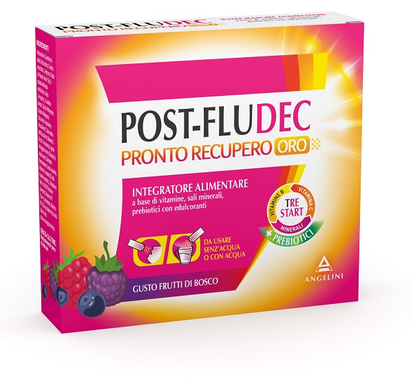 POSTFLUDEC FRUTTI DI BOSCO PRONTO RECUPERO ORO 12 BUSTINE - Farmacia Murachelli Di Putelli dr. Giovanni