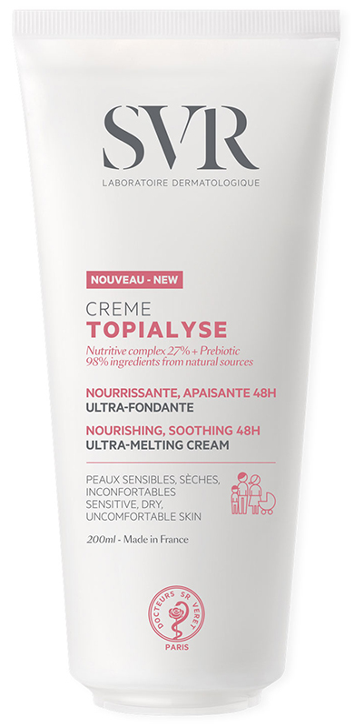 TOPIALYSE CREME NOURISHING SOOTHING 48H ULTRA MELTING PELLE SECCA E SENSIBILE 200 ML - Farmacia Murachelli Di Putelli dr. Giovanni