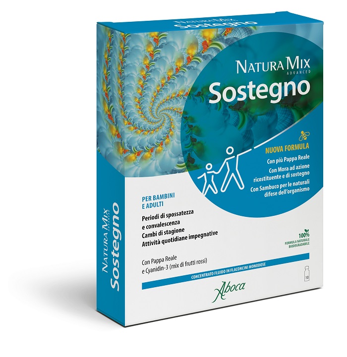 NATURA MIX ADVANCED SOSTEGNO 10 FLACONCINI DA 15 ML - Farmacia Murachelli Di Putelli dr. Giovanni