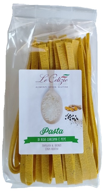 LE CELIZIE PASTA DI RISO CURCUMA E PEPE 250 G - Farmacia Murachelli Di Putelli dr. Giovanni