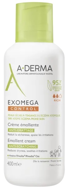 EXOMEGA CONTROL CREMA EMOLLIENTE 400 ML - Farmacia Murachelli Di Putelli dr. Giovanni