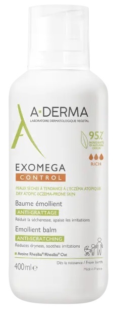 EXOMEGA CONTROL BALSAMO EMOLLIENTE 400 ML - Farmacia Murachelli Di Putelli dr. Giovanni