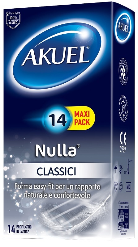 PROFILATTICO AKUEL NULLA CLASSICO 14 PEZZI - Farmacia Murachelli Di Putelli dr. Giovanni