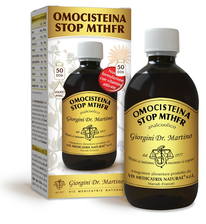 OMOCISTEINA STOP MTHFR LIQUIDO ANALCOOLICO 500 ML - Farmacia Murachelli Di Putelli dr. Giovanni