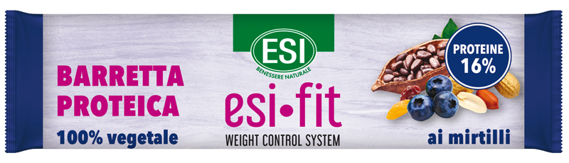 ESI FIT BARRETTA PROTEICA MIRTILLI 40 G - Farmacia Murachelli Di Putelli dr. Giovanni