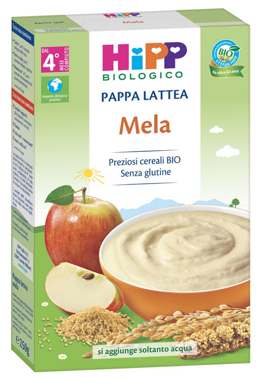 HIPP BIO PAPPA LATTEA MELA 250 G - Farmacia Murachelli Di Putelli dr. Giovanni
