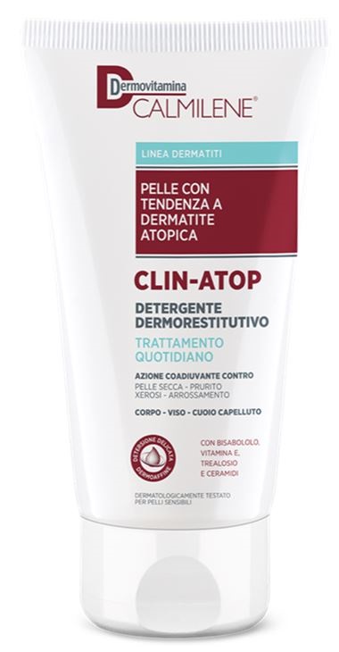 DERMOVITAMINA CALMILENE CLIN-ATOP DETERGENTE DERMORESTITUTIVO TRATTAMENTO QUOTIDIANO PER PELLE CON TENDENZA A DERMATITE ATOPICA 200 ML - Farmacia Murachelli Di Putelli dr. Giovanni