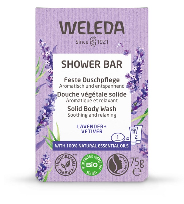 BAGNO DOCCIA SOLIDO LAVANDA + VETIVER 75 G - Farmacia Murachelli Di Putelli dr. Giovanni