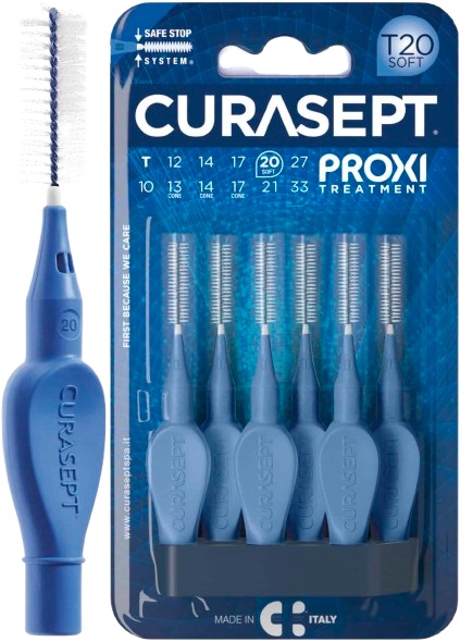 CURASEPT PROXI T20 SOFT BLUE 6 PEZZI - Farmacia Murachelli Di Putelli dr. Giovanni