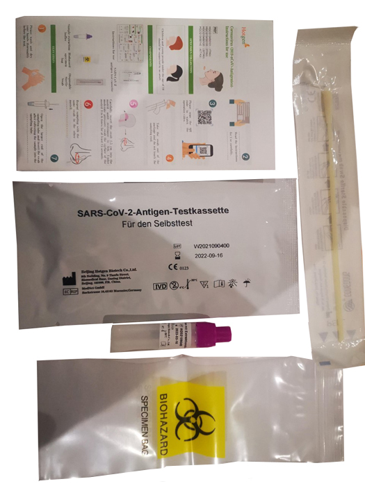 TEST ANTIGENICO RAPIDO COVID-19 HOTGEN AUTODIAGNOSTICO DETERMINAZIONE QUALITATIVA ANTIGENI SARS-COV-2 IN TAMPONI NASALI MEDIANTE IMMUNOCROMATOGRAFIA - Farmacia Murachelli Di Putelli dr. Giovanni