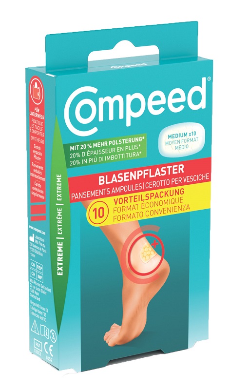 CEROTTI COMPEED PER VESCICHE MEDIO EXTREME 10 PEZZI - Farmacia Murachelli Di Putelli dr. Giovanni