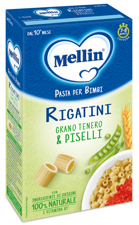 MELLIN RIGATINI CON PISELLI 280 G - Farmacia Murachelli Di Putelli dr. Giovanni