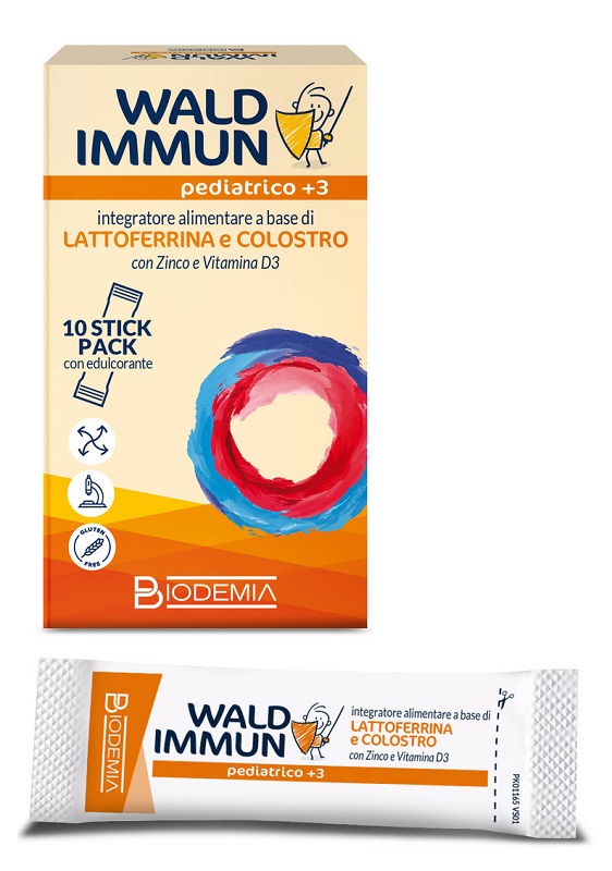 WALD IMMUN PEDIATRICO +3 10 STICK GUSTO CIOCCOLATO - Farmacia Murachelli Di Putelli dr. Giovanni