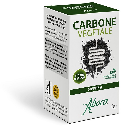 CARBONE VEGETALE 30 COMPRESSE - Farmacia Murachelli Di Putelli dr. Giovanni
