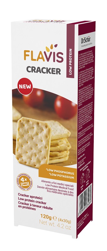 FLAVIS CRACKER APROTEICI 4 PORZIONI DA 30 G - Farmacia Murachelli Di Putelli dr. Giovanni