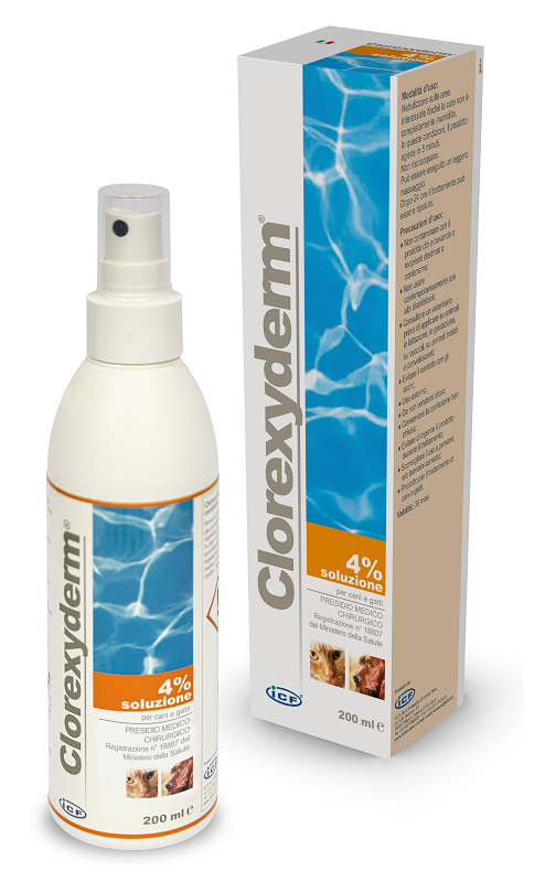 CLOREXYDERM SOLUZIONE 4% 200 ML - Farmacia Murachelli Di Putelli dr. Giovanni