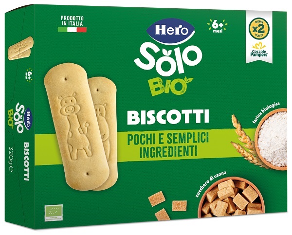 HERO BABY SOLO BISCOTTO SOLUBILE 8X40 G - Farmacia Murachelli Di Putelli dr. Giovanni